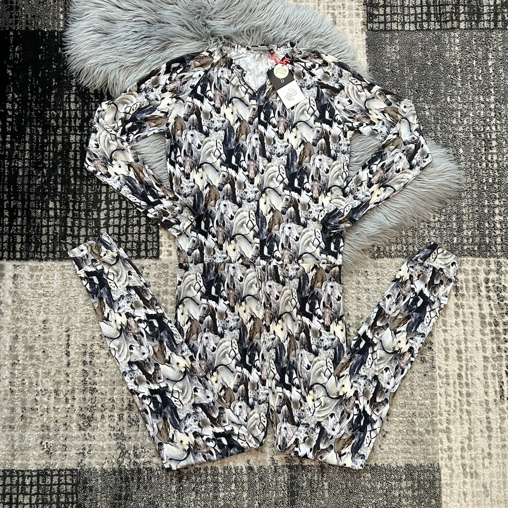 MOLO Aura Horse Spirit Jumpsuit Youth Size 12 (146/152) NEW $88